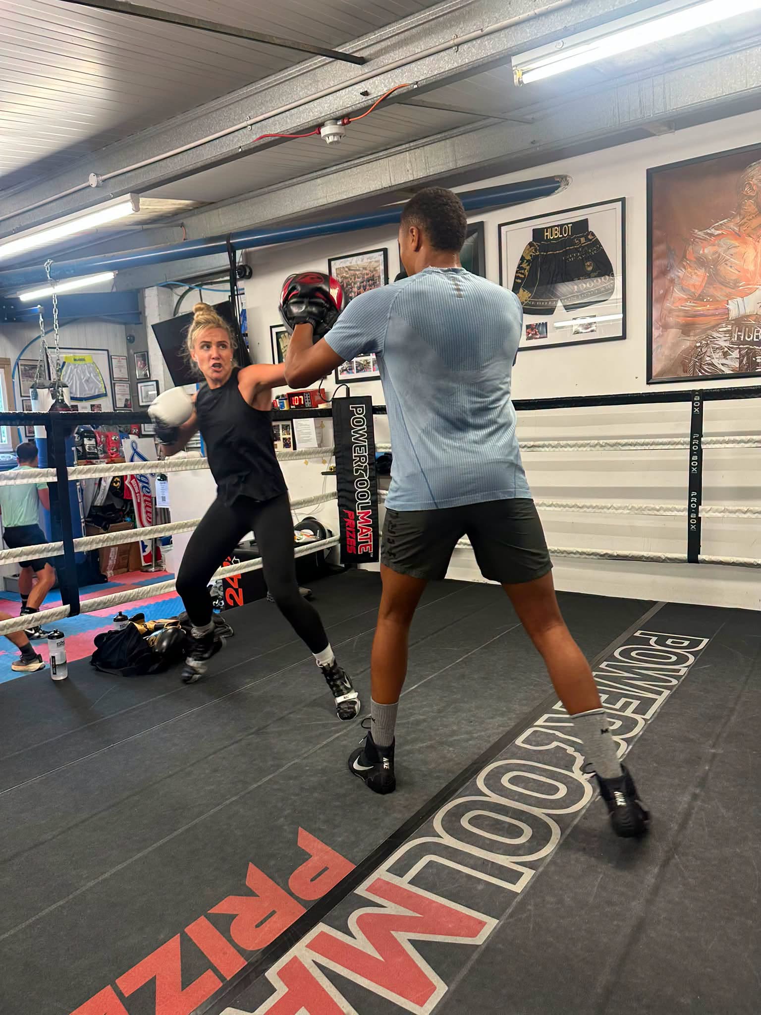 Women's training at Legends Boxing Gym